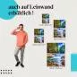 Preview: Leinwandbild "Zauberhafter Wasserfall": Natur & Idylle Preview: Leinwandbild "Zauberhafter Wasserfall": Natur & Idylle