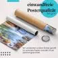 Preview: "Wasserfall im Wald": Gerolltes Poster, zauberhaft. Preview: "Wasserfall im Wald": Gerolltes Poster, zauberhaft.