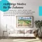 Preview: Dieses Leinwandbild mit dem Weinberg ist ein Hingucker für alle, die die Natur lieben.