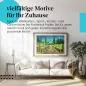 Preview: Dieses Leinwandbild mit dem Weinberg ist ein Hingucker und versprüht mediterranes Flair. Preview: Dieses Leinwandbild mit dem Weinberg ist ein Hingucker und versprüht mediterranes Flair.