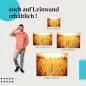 Preview: Leinwandbild "Goldenes Weizenfeld": Natur & Frieden Preview: Leinwandbild "Goldenes Weizenfeld": Natur & Frieden