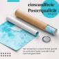 Preview: Gerolltes Poster "Welle". Meer & Bewegung, sicher verpackt.