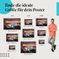 Preview: Wellenbrecher, Poster: Meer, Gischt, Sonnenuntergang.
