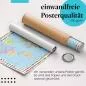 Preview: "Weltkarte mit Flaggen": Gerolltes Poster - lehrreich. Preview: "Weltkarte mit Flaggen": Gerolltes Poster - lehrreich.