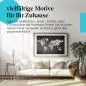 Preview: Stylisches Leinwandbild: Weltkarte - Ländernamen in typografischer Darstellung. Wanddeko für alle, die Geographie lieben. Preview: Stylisches Leinwandbild: Weltkarte - Ländernamen in typografischer Darstellung. Wanddeko für alle, die Geographie lieben.