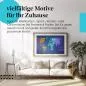 Preview: Stylisches Leinwandbild: Weltkarte aus Ländernamen. Preview: Stylisches Leinwandbild: Weltkarte aus Ländernamen.