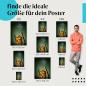 Preview: Entdecke die passende Postergröße: Whiskey & Zigarre: Glas, Eiswürfel, Genuss.