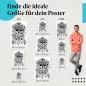 Preview: Totenkopf, Poster: Blumen, Pistolen, Krone, Tattoo. Preview: Totenkopf, Poster: Blumen, Pistolen, Krone, Tattoo.