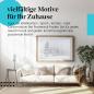 Preview: Dieses Leinwandbild mit dem Winterwald bringt die Ruhe und Schönheit des Winters in Ihr Zuhause.