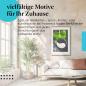Preview: Dieses Leinwandbild mit dem Yin-und-Yang-Symbol ist ein Hingucker und versprüht fernöstliche Philosophie.
