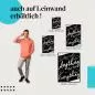 Preview: "Motivierender Spruch" Leinwandbild. Finde die ideale Größe für dein Zuhause und setze Akzente mit Kunst! Preview: "Motivierender Spruch" Leinwandbild. Finde die ideale Größe für dein Zuhause und setze Akzente mit Kunst!