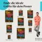 Preview: "You make me happy": Liebesposter - Farbenfroher Spruch & Ausdruck der Freude Preview: "You make me happy": Liebesposter - Farbenfroher Spruch & Ausdruck der Freude