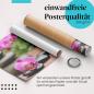 Preview: Gerolltes Poster "Zen-Garten" - Ruhe & Achtsamkeit, sicher verpackt.