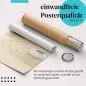 Preview: "Zen-Steine": Gerolltes Poster, Kreise, Sand. Preview: "Zen-Steine": Gerolltes Poster, Kreise, Sand.