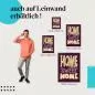 Preview: Leinwandbild "Zuhause ist es am schönsten": Ein Zeichen für Geborgenheit Preview: Leinwandbild "Zuhause ist es am schönsten": Ein Zeichen für Geborgenheit