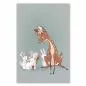 Preview: Reh, Blumen & Geschenke von Hasen - Illustration, Freundschaft & Zuneigung. Preview: Reh, Blumen & Geschenke von Hasen - Illustration, Freundschaft & Zuneigung.