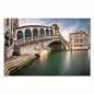 Preview: Rialtobrücke in Venedig, Sonnenaufgang, warme Farben spiegeln sich im Kanal. Preview: Rialtobrücke in Venedig, Sonnenaufgang, warme Farben spiegeln sich im Kanal.