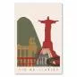 Preview: Rio de Janeiro: Christusstatue, Zuckerhut & weitere Wahrzeichen prägen die Skyline auf diesem Bild. Preview: Rio de Janeiro: Christusstatue, Zuckerhut & weitere Wahrzeichen prägen die Skyline auf diesem Bild.