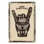 Preview: Rock on! Dieses Poster mit der ikonischen Handgeste lädt zu einem Rock and Roll Festival ein. Preview: Rock on! Dieses Poster mit der ikonischen Handgeste lädt zu einem Rock and Roll Festival ein.