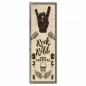 Preview: Rockmusik lebt! Dieses Vintage Poster mit Handzeichen und Totenkopf ist ein Must-Have für alle Rockfans. Preview: Rockmusik lebt! Dieses Vintage Poster mit Handzeichen und Totenkopf ist ein Must-Have für alle Rockfans.