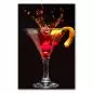 Preview: Ein roter Cocktail im Martini-Glas mit Orangenschale - ein stilvolles Motiv für Cocktail-Liebhaber. Preview: Ein roter Cocktail im Martini-Glas mit Orangenschale - ein stilvolles Motiv für Cocktail-Liebhaber.