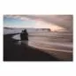 Preview: Mystische Stimmung: Schwarzer Strand (Island), Felsen, Wellen. Preview: Mystische Stimmung: Schwarzer Strand (Island), Felsen, Wellen.