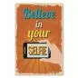 Preview: Retro-Poster „Believe in your Selfie“. Humorvolle Aufforderung zu Selbstbewusstsein und Selbstliebe. Preview: Retro-Poster „Believe in your Selfie“. Humorvolle Aufforderung zu Selbstbewusstsein und Selbstliebe.