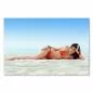 Preview: Frau genießt Sonne am Strand, liegt entspannt auf Rücken, Blick aufs Meer. Preview: Frau genießt Sonne am Strand, liegt entspannt auf Rücken, Blick aufs Meer.