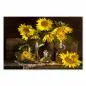 Preview: Ein Stillleben mit Sonnenblumen in Vasen vermittelt Wärme und Natürlichkeit. Preview: Ein Stillleben mit Sonnenblumen in Vasen vermittelt Wärme und Natürlichkeit.