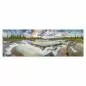 Preview: Atemberaubende Panoramaaufnahme eines Flusses in Lappland bei Sonnenuntergang, Wasser fließt seidig. Preview: Atemberaubende Panoramaaufnahme eines Flusses in Lappland bei Sonnenuntergang, Wasser fließt seidig.