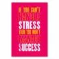 Preview: "If you can't handle stress, then you won't manage success" - Erfolg erfordert die Fähigkeit, mit Stress umzugehen. Preview: "If you can't handle stress, then you won't manage success" - Erfolg erfordert die Fähigkeit, mit Stress umzugehen.