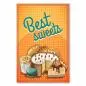 Preview: Kuchen, Torten, Gebäck - dieses Retro-Poster mit süßen Leckereien macht Lust auf mehr! Preview: Kuchen, Torten, Gebäck - dieses Retro-Poster mit süßen Leckereien macht Lust auf mehr!