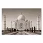Preview: Taj Mahal (Indien) in Schwarz-Weiß, symmetrische Architektur, Spiegelung. Preview: Taj Mahal (Indien) in Schwarz-Weiß, symmetrische Architektur, Spiegelung.