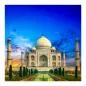 Preview: Taj Mahal im Licht des Sonnenuntergangs - magischer Ort, Geschichte & Romantik. Preview: Taj Mahal im Licht des Sonnenuntergangs - magischer Ort, Geschichte & Romantik.