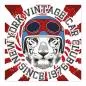 Preview: Tigerkopf mit Retro-Helm & Schriftzug "New York Vintage Car Club since 1978". Preview: Tigerkopf mit Retro-Helm & Schriftzug "New York Vintage Car Club since 1978".