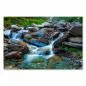 Preview: Wasserfall über moosbewachsene Steine, grüne Berglandschaft, idyllische Atmosphäre. Preview: Wasserfall über moosbewachsene Steine, grüne Berglandschaft, idyllische Atmosphäre.
