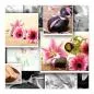 Preview: Collage: Spa & Wellness - Blumen, Öle, Massagen - entspannend & traumhaft. Preview: Collage: Spa & Wellness - Blumen, Öle, Massagen - entspannend & traumhaft.