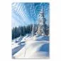 Preview: Winterlandschaft: Schneebedeckte Tannen, blauer Himmel, glitzernder Schnee. Preview: Winterlandschaft: Schneebedeckte Tannen, blauer Himmel, glitzernder Schnee.