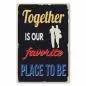 Preview: „Together Is Our Favorite Place To Be“ - Vintage-Poster für Paare und Verliebte. Preview: „Together Is Our Favorite Place To Be“ - Vintage-Poster für Paare und Verliebte.