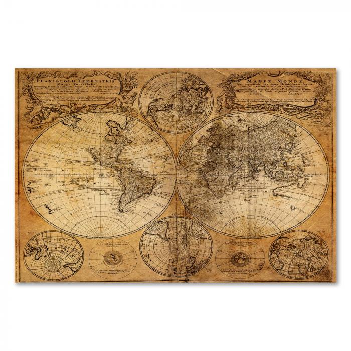 Preview:  Antike Weltkarte: Weltbild & Geschichte | Postereck 0274