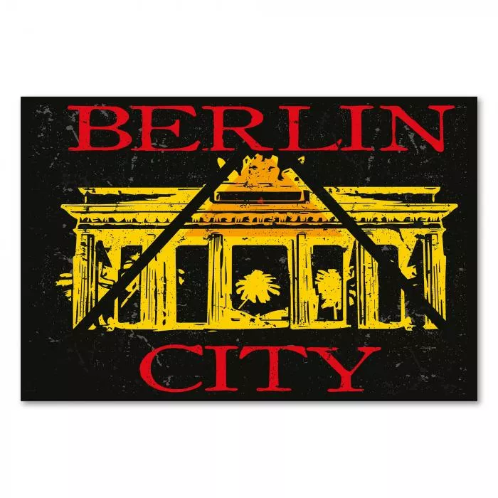 Brandenburger Tor & Schriftzug 