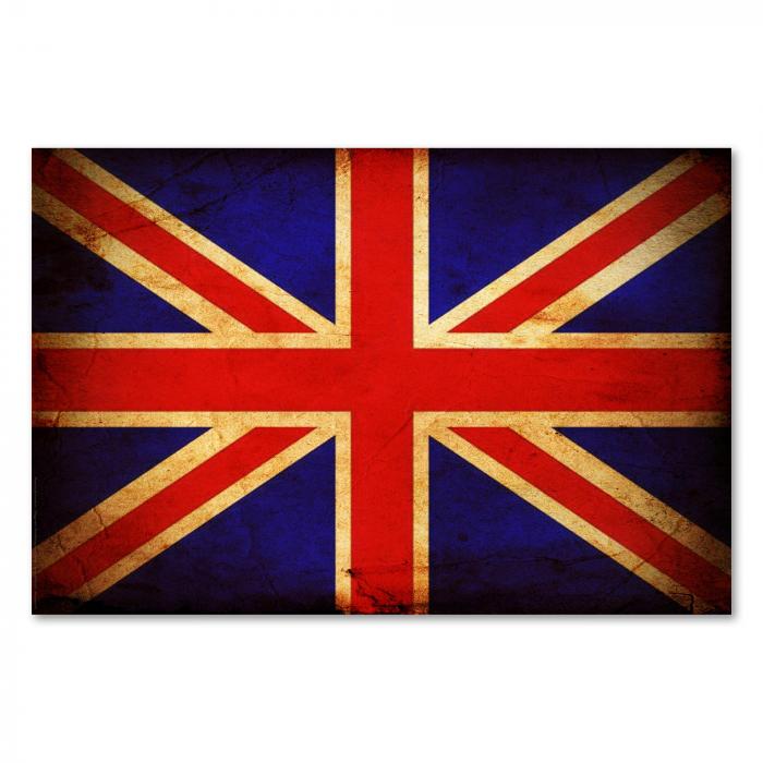 Preview:  Union Jack: Vintage Flagge Großbritanniens | Postereck 0283