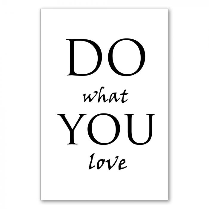 Preview: Do What You Love: Zitat | Postereck 1478