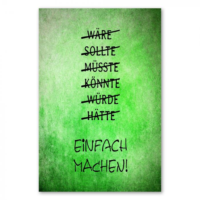 Preview: Einfach machen! | Postereck 3698