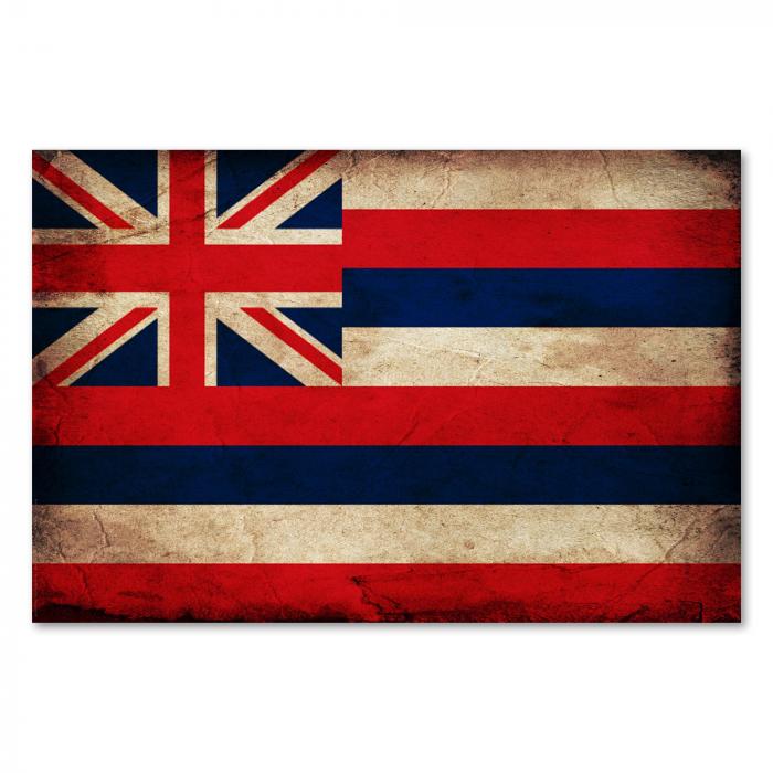 Preview:  Historische Flagge: Hawaii & Großbritannien | Postereck 0351
