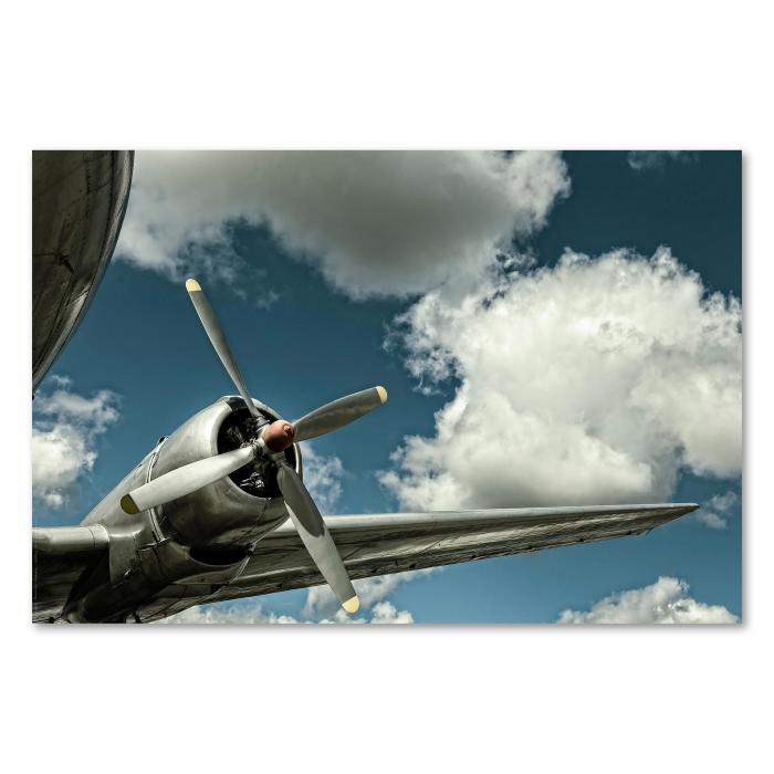 Preview:  Flugzeugpropeller: Himmel & Abenteuerlust | Postereck 0435