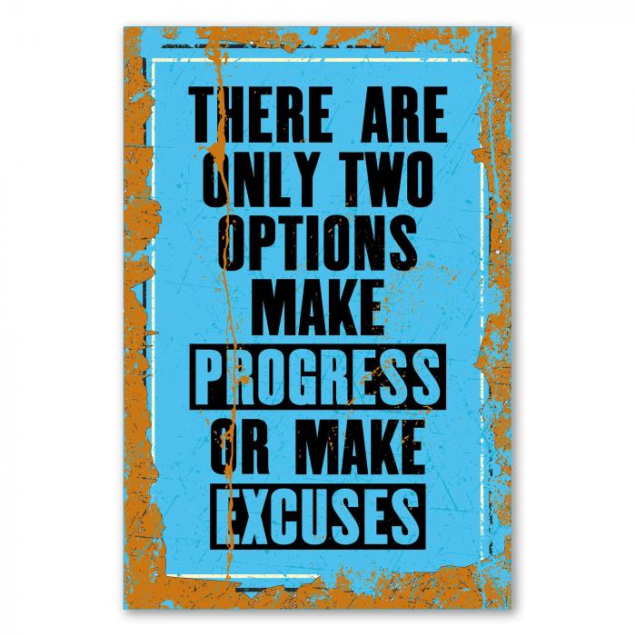 Preview: Fortschritt oder Ausreden | Postereck 1661