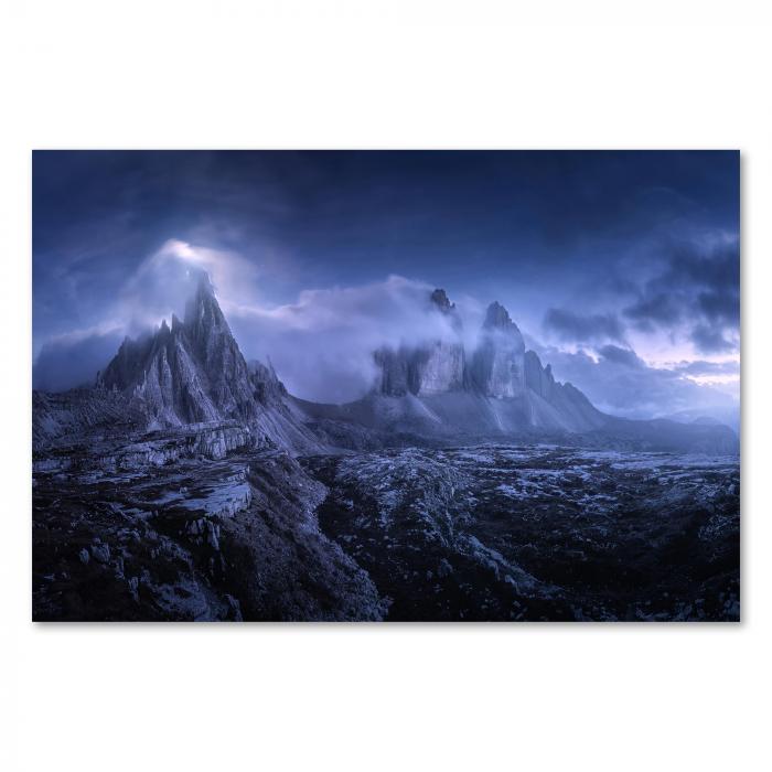 Preview: Berge im Mondlicht | Postereck 3206