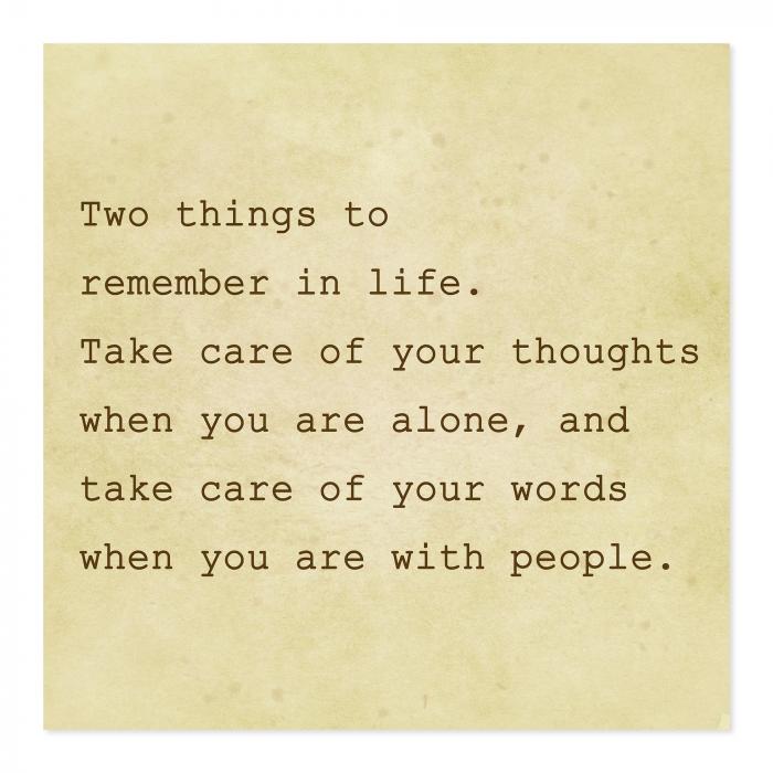 Preview: Achte auf deine Worte | Postereck 2330