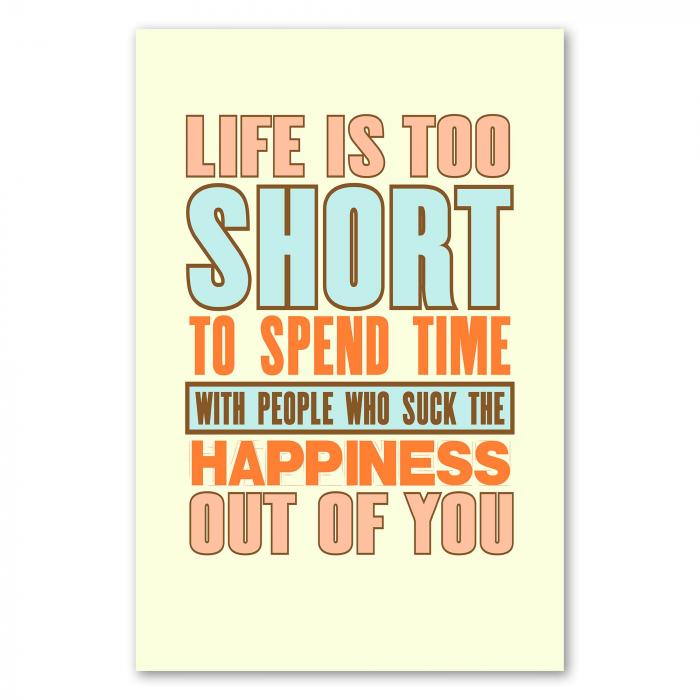 Preview: Genieße das Leben: Vermeide… | Postereck 1151